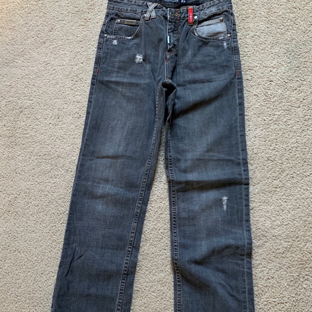 Boys distressed LRG jeans
